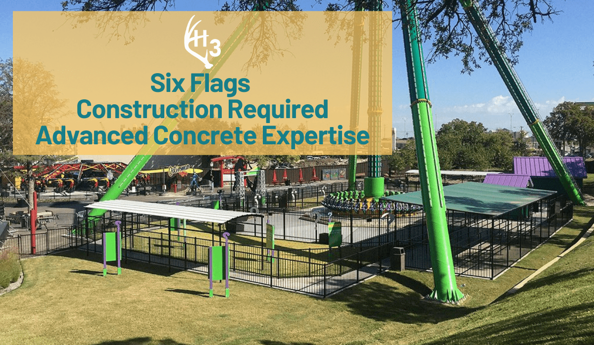 Six Flags construction