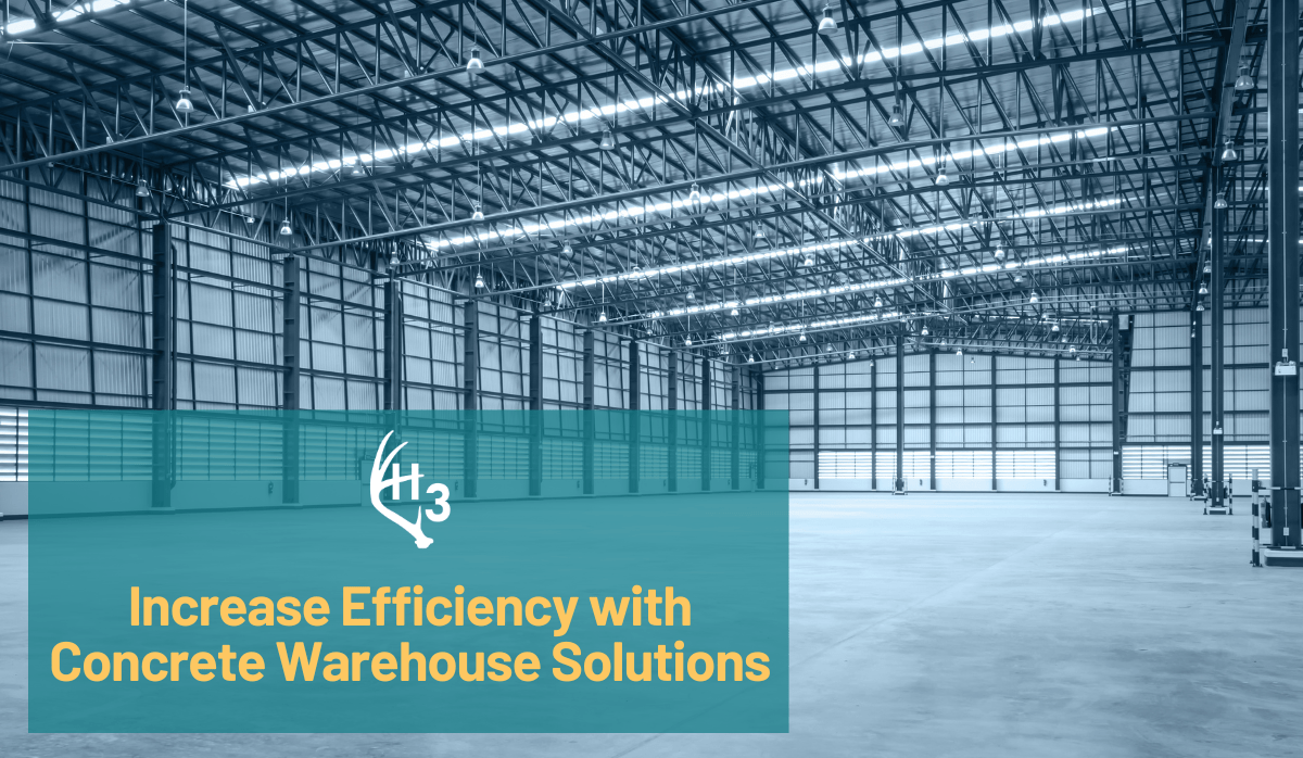 Increase Efficiency with Concrete Warehouse Solutions