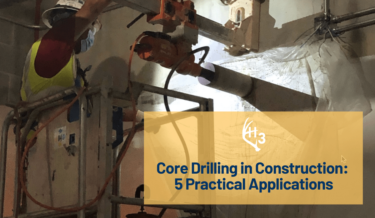 Core Drilling in Construction: 5 Practical Applications