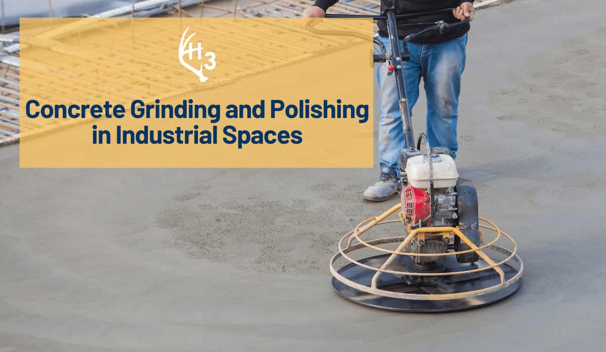 Concrete Grinding and Polishing in Industrial Spaces