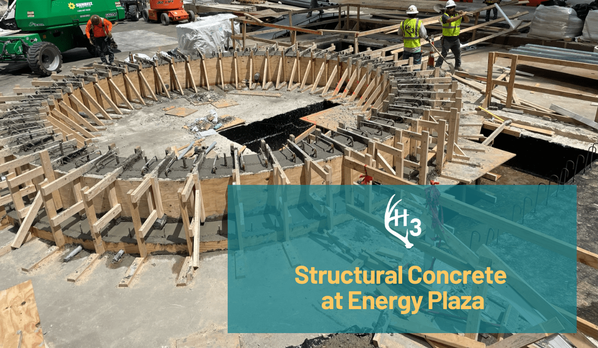 Structural Concrete at Energy Plaza